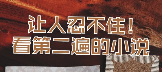 让人忍不住！看第二遍的小说