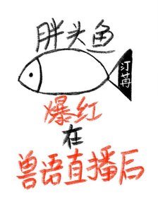 《胖頭魚爆紅在獸語直播後》