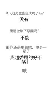 《今天赵先生告白成功了吗》